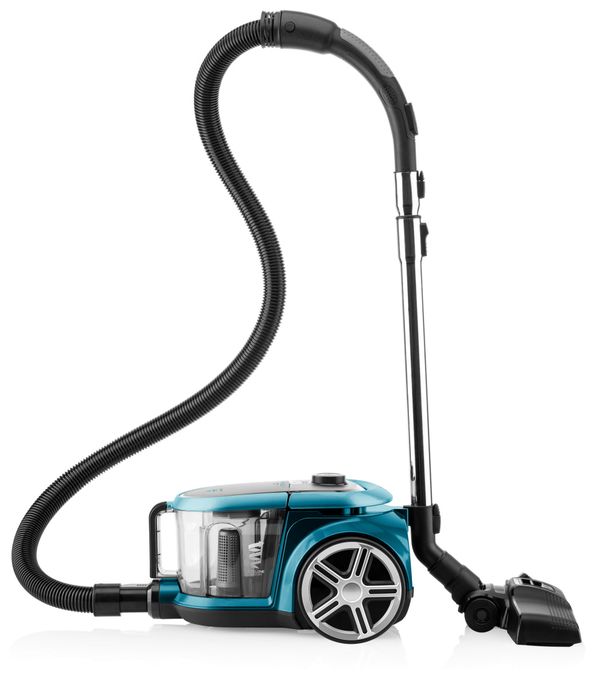 Bodenstaubsauger Beutellos 800 W HEPA  Stormy Animal (Schwarz, Blau) 