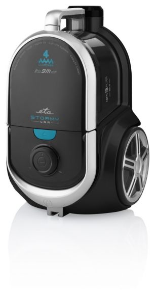 Bodenstaubsauger Beutellos 800 W HEPA  Stormy Car (Schwarz) 