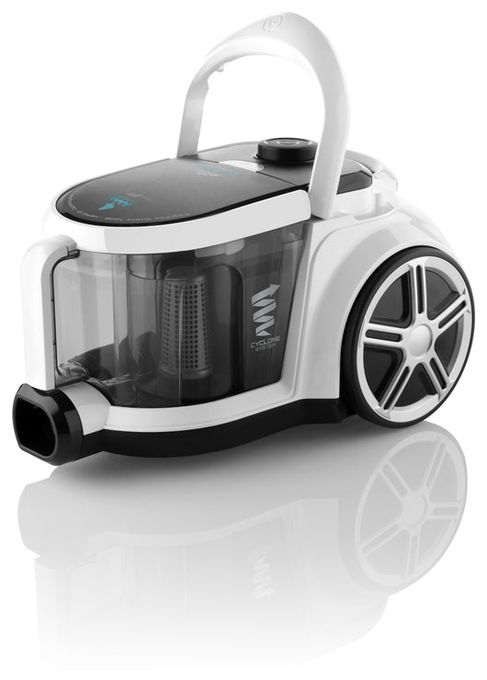 Bodenstaubsauger mit Staubbeutel 800 W HEPA  Stormy Home (Schwarz, Weiß) 