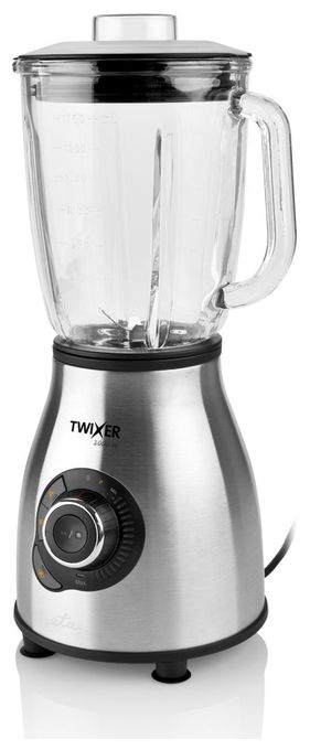 1,75 l Standmixer 1000 W  Twixer (Schwarz, Edelstahl) 