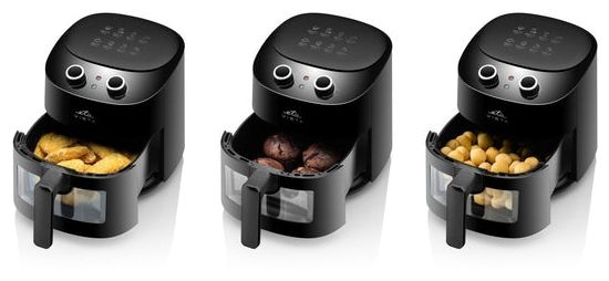 Heißluftfritteuse 4,3 l 1300 W  Vista (Schwarz) 
