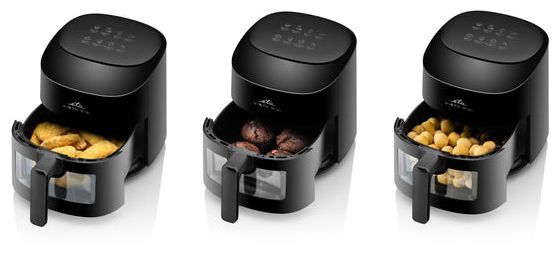 Heißluftfritteuse 4,3 l 1300 W  Vista Digi (Schwarz) 