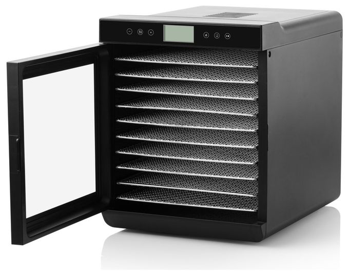 Dörrautomat 650 W 24 h Maximale Timer-Zeit 10 Dörrgitter Vital Air II 