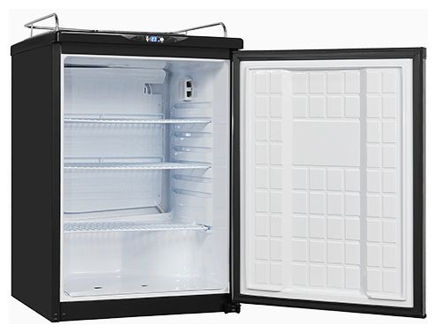 163 l Tischkühlschrank EEK: G 173 kWh Jahr  BK160-HE-300G (Schwarz, Edelstahl) 