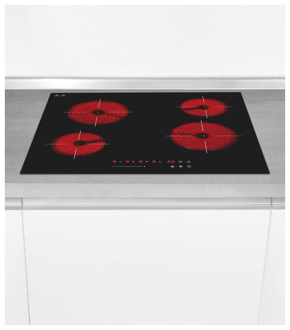 59 cm Glaskeramik Kochfeld/Herdplatte 4 Zone(n) EKC600-380 autarkes 