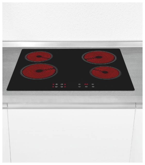 58 cm Glaskeramik Kochfeld/Herdplatte 4 Zone(n) EKC601-Rsw-020 autarkes 