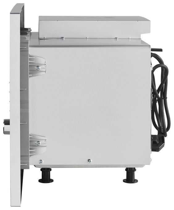 Einbau-Mikrowelle 1200 W Größe: klein 5 Stufen Grill (Silber) EMW19-7G 