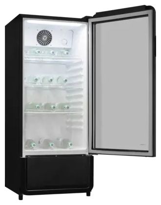 200 l Kühlschrank freistehend EEK: D 610 kWh Jahr NoFrost  GKS180-GT-431D (Schwarz) 
