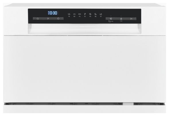60 cm Geschirrspüler freistehend leise 6 Maßgedecke (Weiß) GSP206-030D 