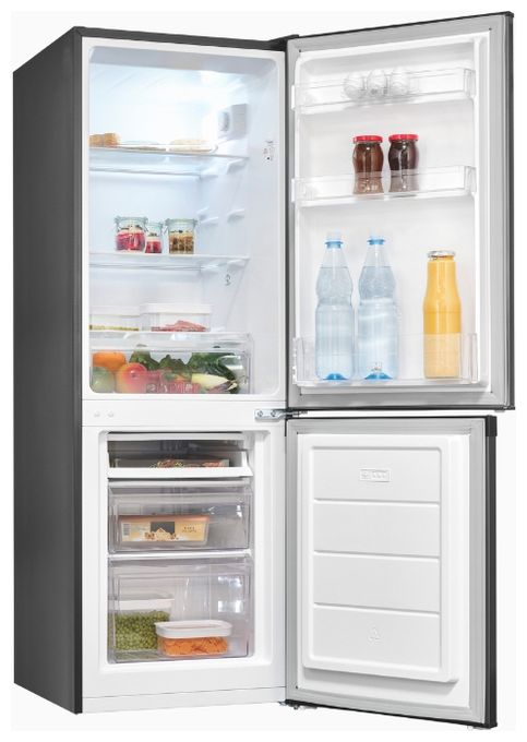 121 l / 52 l Kühl-Gefrierkombi freistehend 124 kWh Jahr  KGC232-60-E-040C (Grau) 