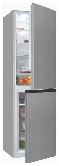 165 l / 82 l Kühl-Gefrierkombi freistehend NoFrost 181 kWh Jahr  KGC250-85-NF-040D (Edelstahl) 