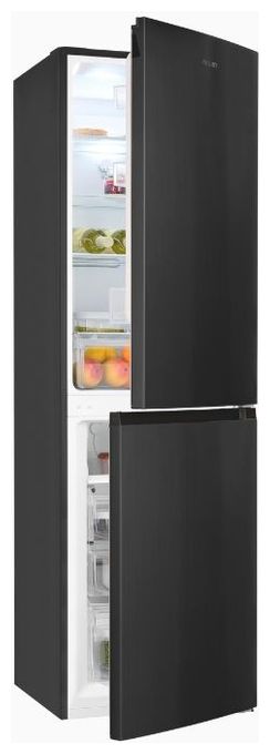 165 l / 82 l Kühl-Gefrierkombi freistehend NoFrost 181 kWh Jahr  KGC250-85-NF-040D (Edelstahl) 