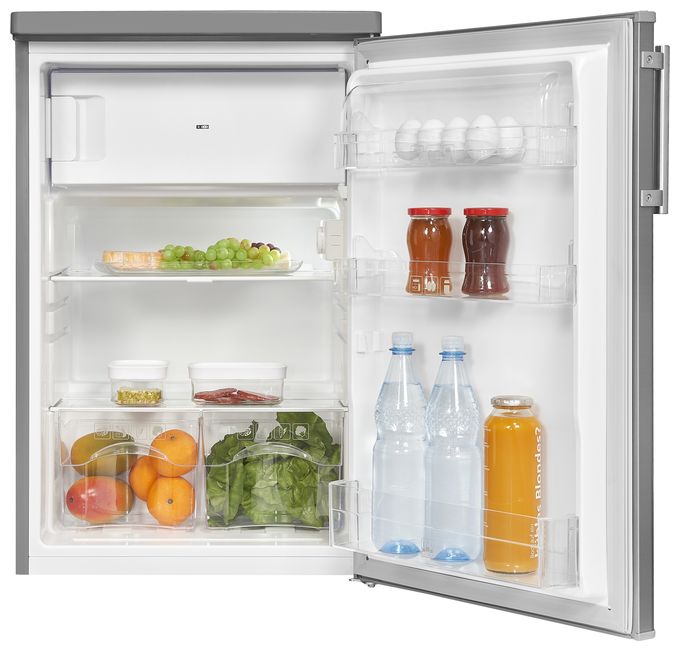 109 l / 95 l Tischkühlschrank EEK: E 139 kWh Jahr  KS16-4-HE-040E (Edelstahl) 
