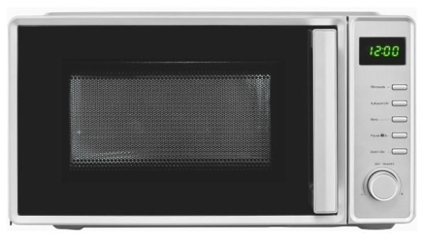 Freistehende Mikrowelle 700 W Größe: klein 5 Stufen  MW7120-240 (Silber) 