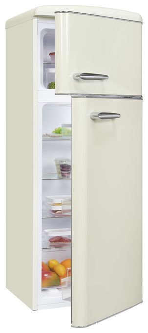 162 l / 44 l Kühl-Gefrierkombi freistehend 179,95 kWh Jahr  RKGC270-45-H-160E (Weiß) 
