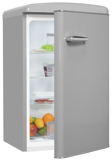 122 l Tischkühlschrank EEK: F 112 kWh Jahr  RKS120-V-H-160F (Grau) 