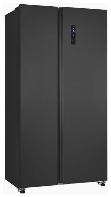 Side-by-Side Kühl-/ Gefrierkombination 291 l / 148 l 287 kWh NoFrost 1770 mm x 910 mm  SBS46-040E (Schwarz) 