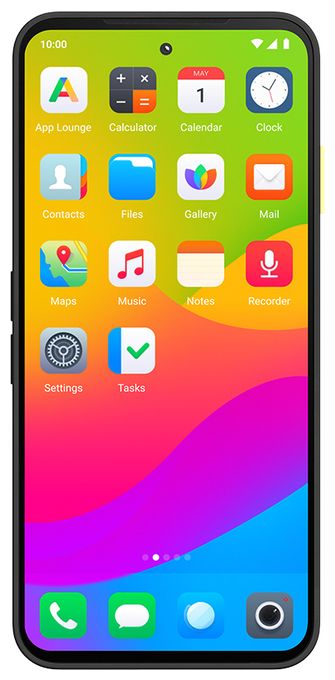 256 GB 5G Smartphone 16 cm (6.31") Android 50 MP Dual Kamera Dual Sim WiFi 6E (Horizon Black) The Fairphone (6.Gen) 
