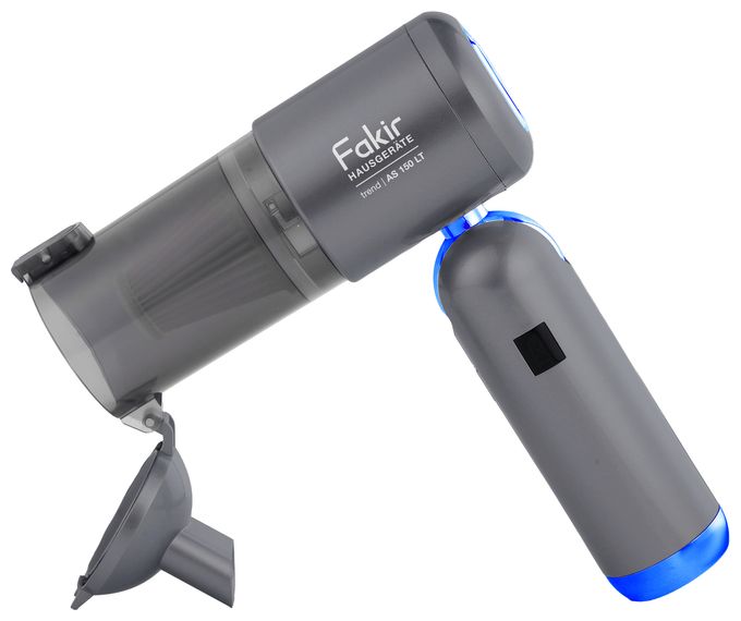 Handstaubsauger Beutellos bis 35 min Laufzeit 11,1 V EPA  AS150LT (Blau, Grau) 