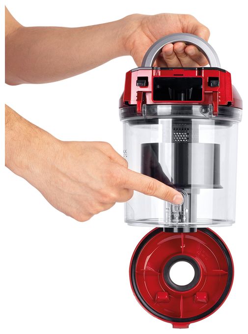 Bodenstaubsauger Beutellos 700 W EPA  BL141 (Anthrazit, Rot) 