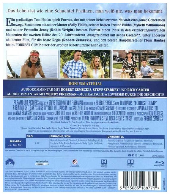 Forrest Gump (Blu-Ray) 