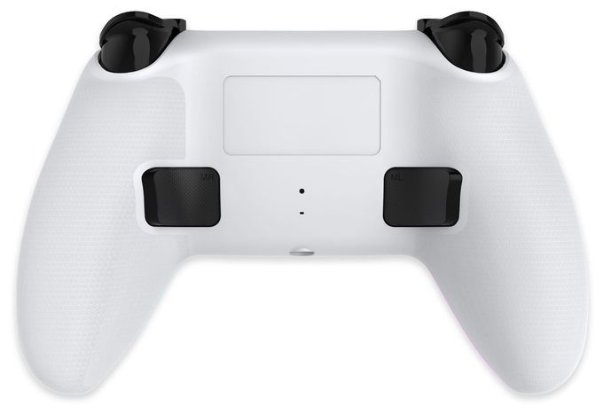 Gamepad für Android, PC, PlayStation 5, iOS  HW-1019 Wireless Bluetooth Controller (Schwarz, Weiß) 
