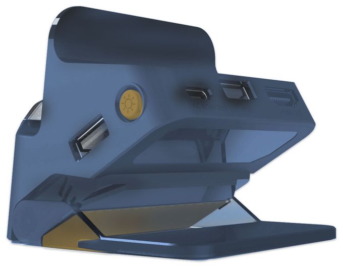 Nintendo Switch  Play & Charge Dock Hogwarts Legacy (Blau, Gelb) 