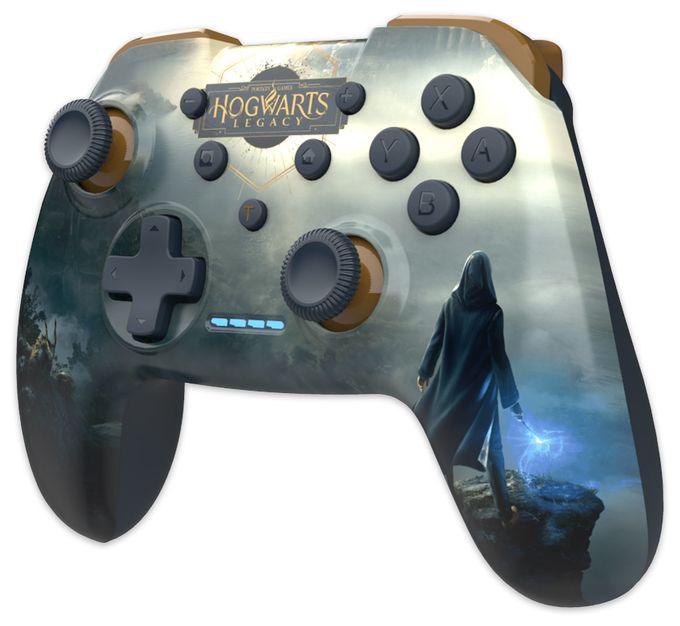 Gamepad für Nintendo Switch, Nintendo Switch OLED  Wireless Controller Hogwarts Legacy (Mehrfarbig) 