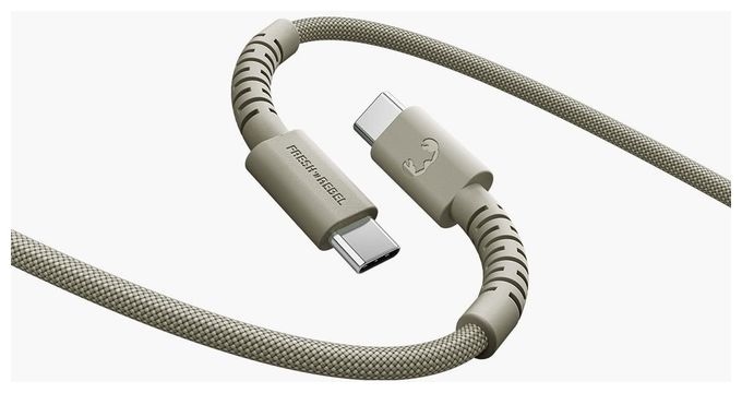 Stecker Rundkabel USB C auf USB C bis 100 W 2 m  2CCC201DG (Grün) 