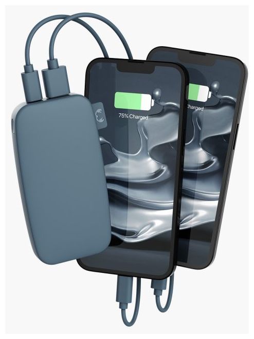 6000 mAh Powerbank USB Typ-C  2PB6100DV (Blau) 