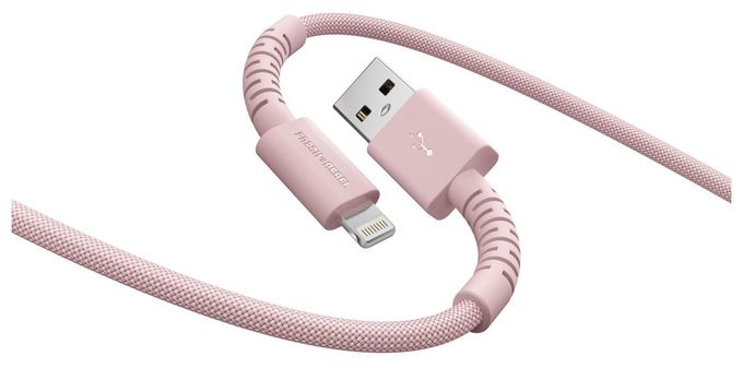 Stecker Rundkabel Lightning auf USB A 2 m  2ULC201PP (Pink) 