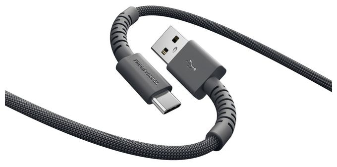 Stecker Rundkabel Lightning auf USB A 2 m  2ULC201SG (Grau) 