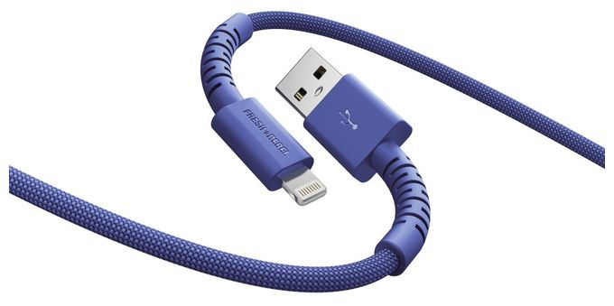 Stecker Rundkabel Lightning auf USB A 2 m  2ULC201TB (Blau) 