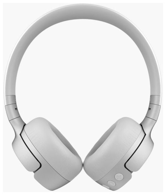 Ohraufliegender Bluetooth Kopfhörer kabellos 30 h Laufzeit USB Typ-C  Code Fuse (Hellgrau) 