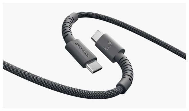 Stecker USB C auf USB C 0,7 m  FlexWave (Grau) 