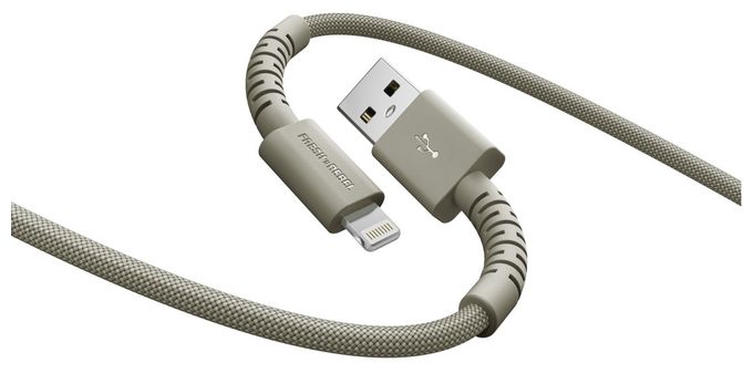 Stecker Rundkabel Lightning auf USB A 2 m  FlexWave (Grün) 