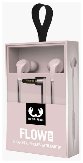 Ohraufliegender Kopfhörer Kabelgebunden  Flow Tip (Pink) 