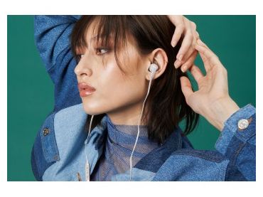In-Ear Kopfhörer Kabelgebunden USB Typ-C  Flow Tip (Grau) 