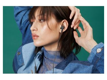 In-Ear Kopfhörer Kabelgebunden USB Typ-C  Flow Tip (Grau) 