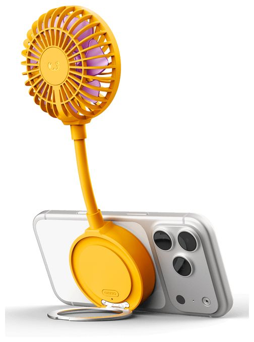 Handventilator  Magnetic Fan (Orange) 