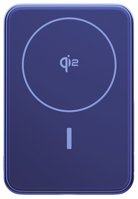 10000 mAh Powerbank USB Typ-C Kabelloses Laden  Magnetic Wireless (True Blue) 