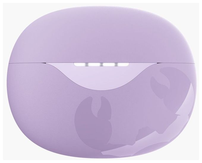 In-Ear Bluetooth Kopfhörer kabellos 7 h Laufzeit USB Typ-C  Twins Breez (Lila) 