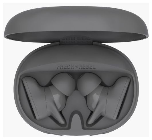 In-Ear Bluetooth Kopfhörer Kabellos TWS 6 h Laufzeit IPX4  Twins Move (Grau) 