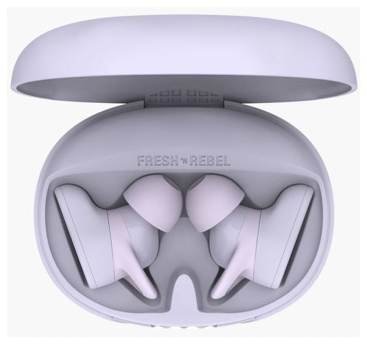 In-Ear Bluetooth Kopfhörer Kabellos TWS 6 h Laufzeit IPX4  Twins Move (Lila) 