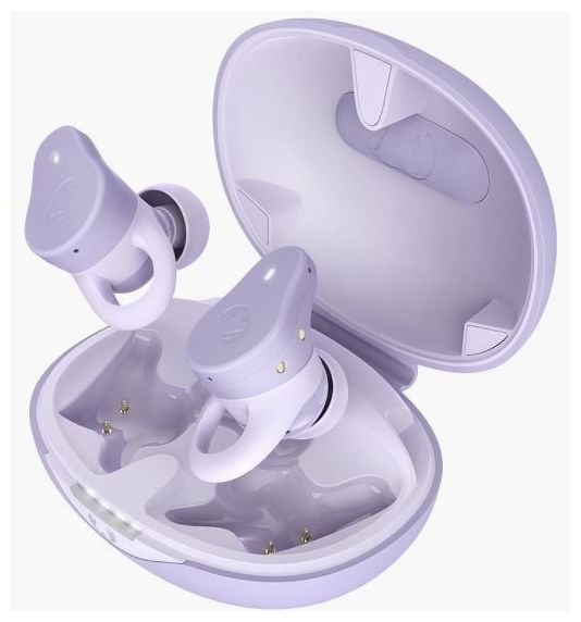 In-Ear Bluetooth Kopfhörer kabellos 9 h Laufzeit IP57  Twins Rush (Lila) 
