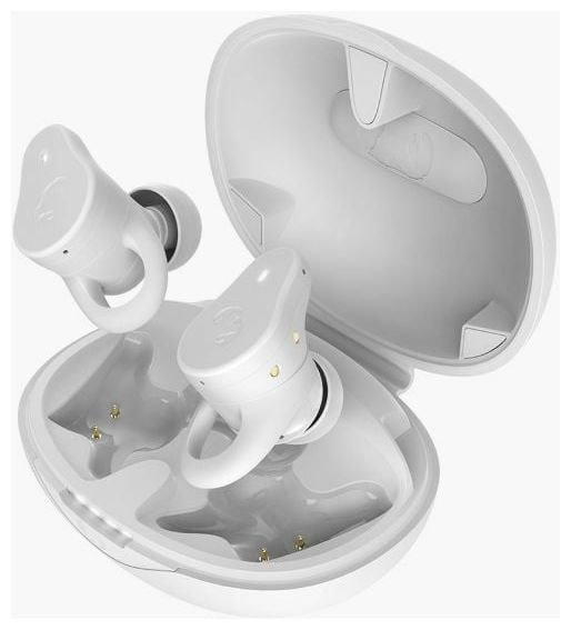 In-Ear Bluetooth Kopfhörer kabellos 9 h Laufzeit IP57  Twins Rush (Grau) 