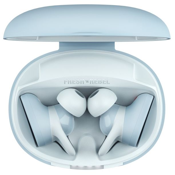 In-Ear Bluetooth Kopfhörer kabellos 9 h Laufzeit IP57  Twins Rush (Blau) 
