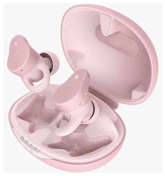 In-Ear Bluetooth Kopfhörer kabellos 9 h Laufzeit IP57  Twins Rush (Pink) 