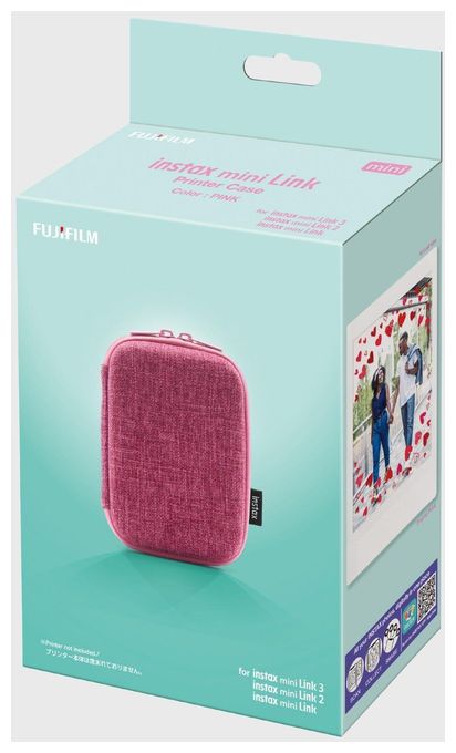 instax mini Link 3  Case (Pink, Rose) 