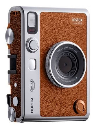  Instax Mini Evo (Braun, Silber) 